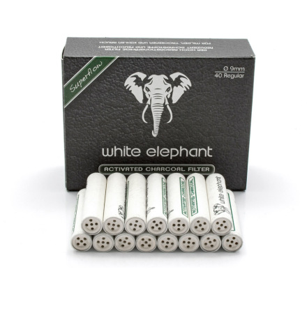 White Elephant 9 mm pipfilter 1x40